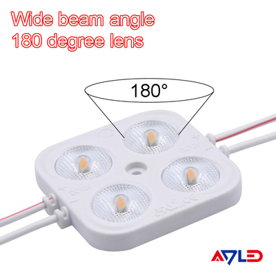 Đèn LED mô-đun có thể điều chỉnh độ sáng công suất cao  2835 4 Đèn hình vuông 12V 24V Chống thấm nước IP67